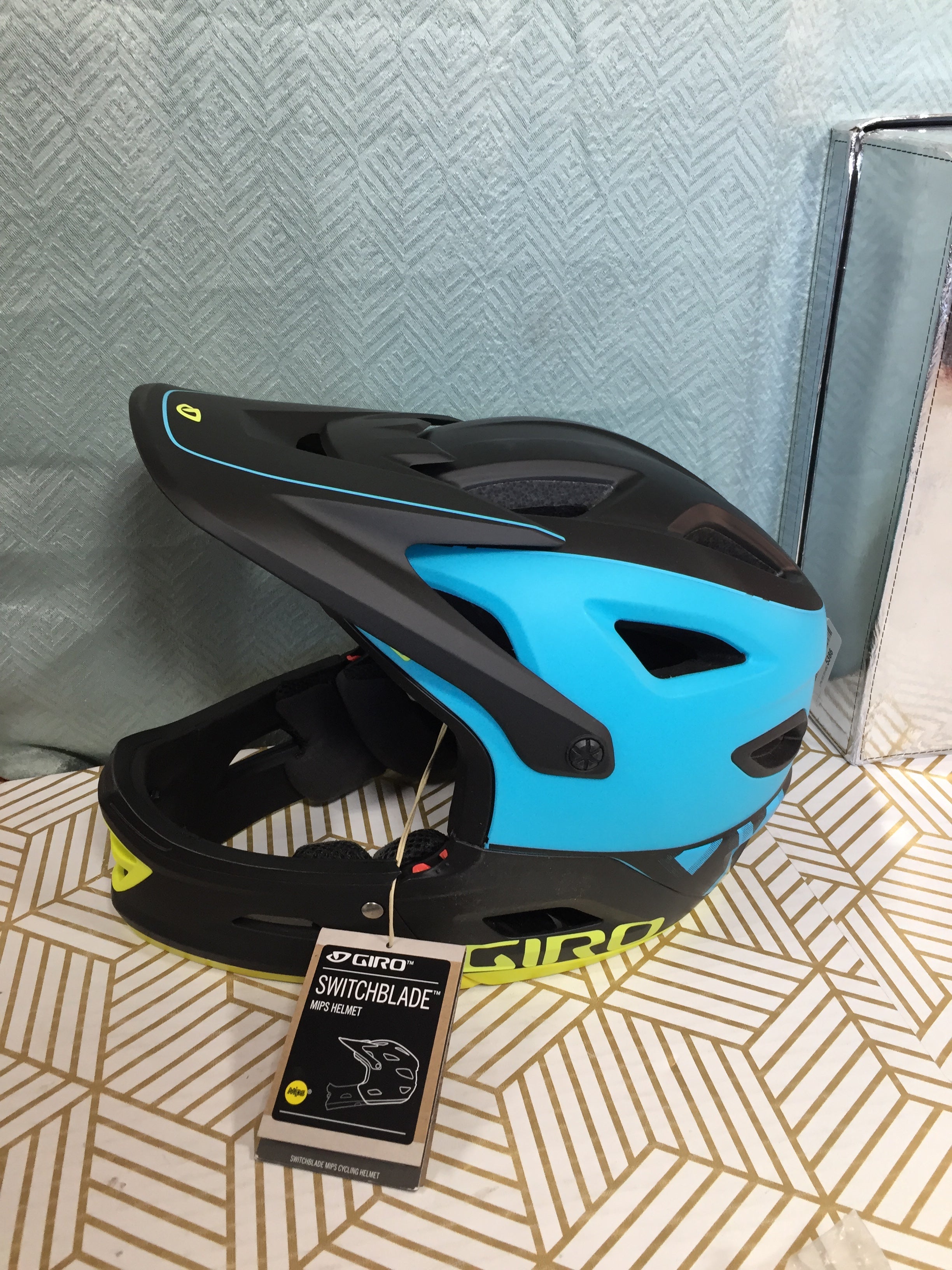 Giro Switchblade MIPS Adult Large Mountain Cycling Helmet - Matte Iceberg (7828624638190)